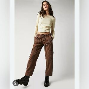 Free People Tahiti Cargo Pants